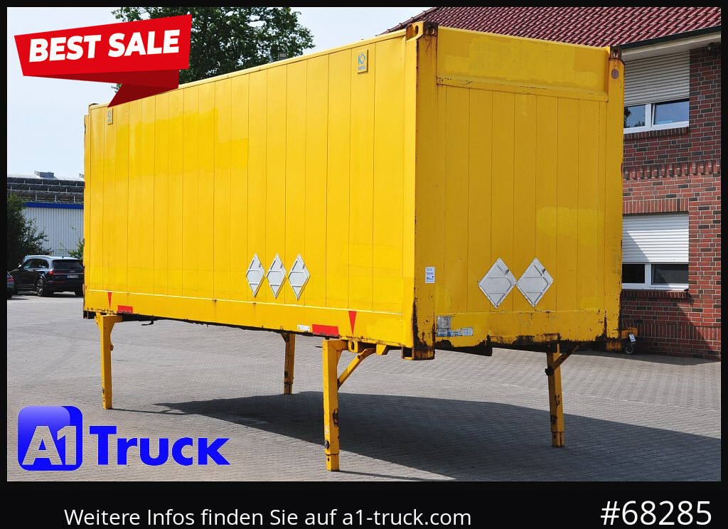 KRONE BDF, 7,82 Container, 2800mm innen, Doppelstock. - بصندوق مغلق: صور 1 KRONE BDF, 7,82 Container, 2800mm innen, Doppelstock. - بصندوق مغلق: صور 1