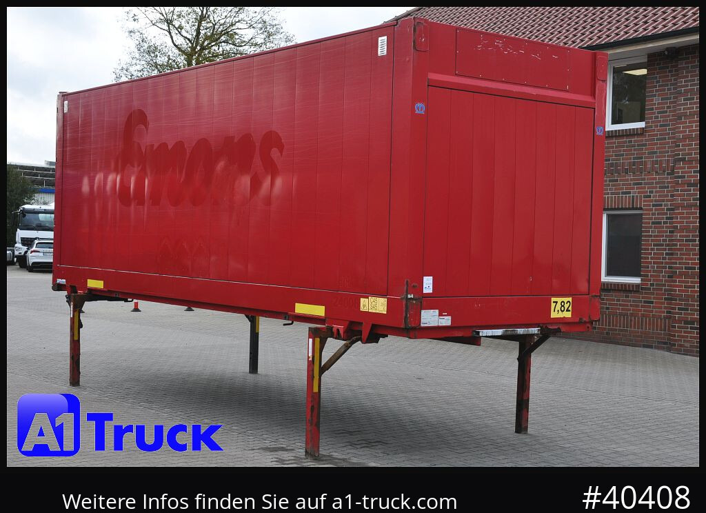 KRONE BDF 7,82 Wechselbrücke, 2680mm Innenhöhe. - بصندوق مغلق: صور 1 KRONE BDF 7,82 Wechselbrücke, 2680mm Innenhöhe. - بصندوق مغلق: صور 1