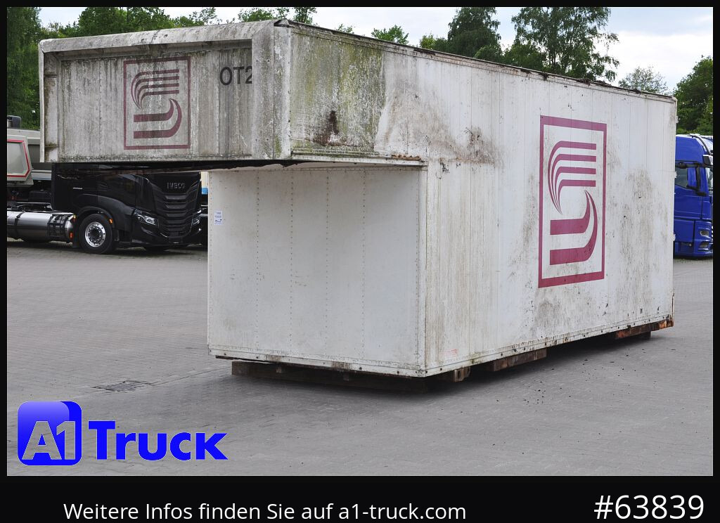 بصندوق مغلق KRONE Container Lager, kann verladen werden 6,3 + 2 Meter: صور 12