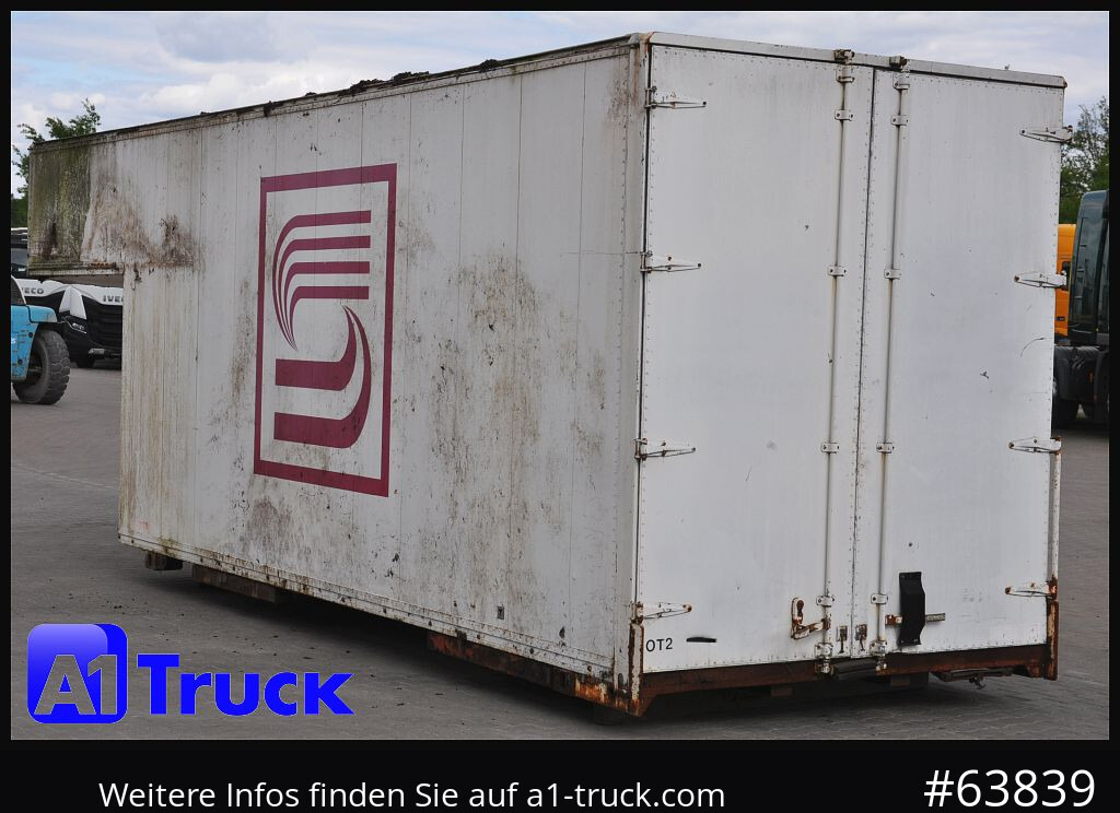 بصندوق مغلق KRONE Container Lager, kann verladen werden 6,3 + 2 Meter: صور 10