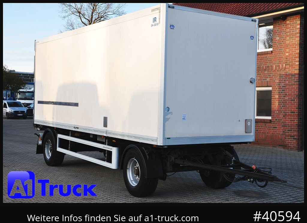 KRONE Koffer ISO, stark isoliert ehemaliger Kühlkoffer, Aluboden - بصندوق مغلق مقطورة: صور 1 KRONE Koffer ISO, stark isoliert ehemaliger Kühlkoffer, Aluboden - بصندوق مغلق مقطورة: صور 1