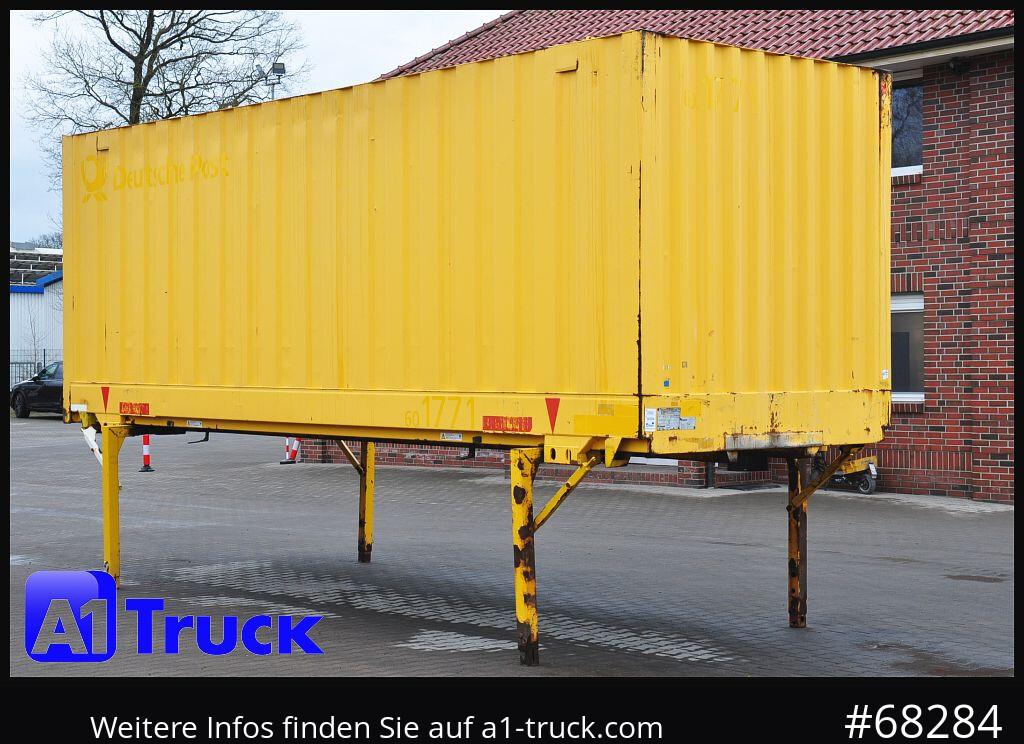 KRONE WB 7,45 Koffer, BDF Wechselbrücke 2530mm - بصندوق مغلق: صور 1 KRONE WB 7,45 Koffer, BDF Wechselbrücke 2530mm - بصندوق مغلق: صور 1