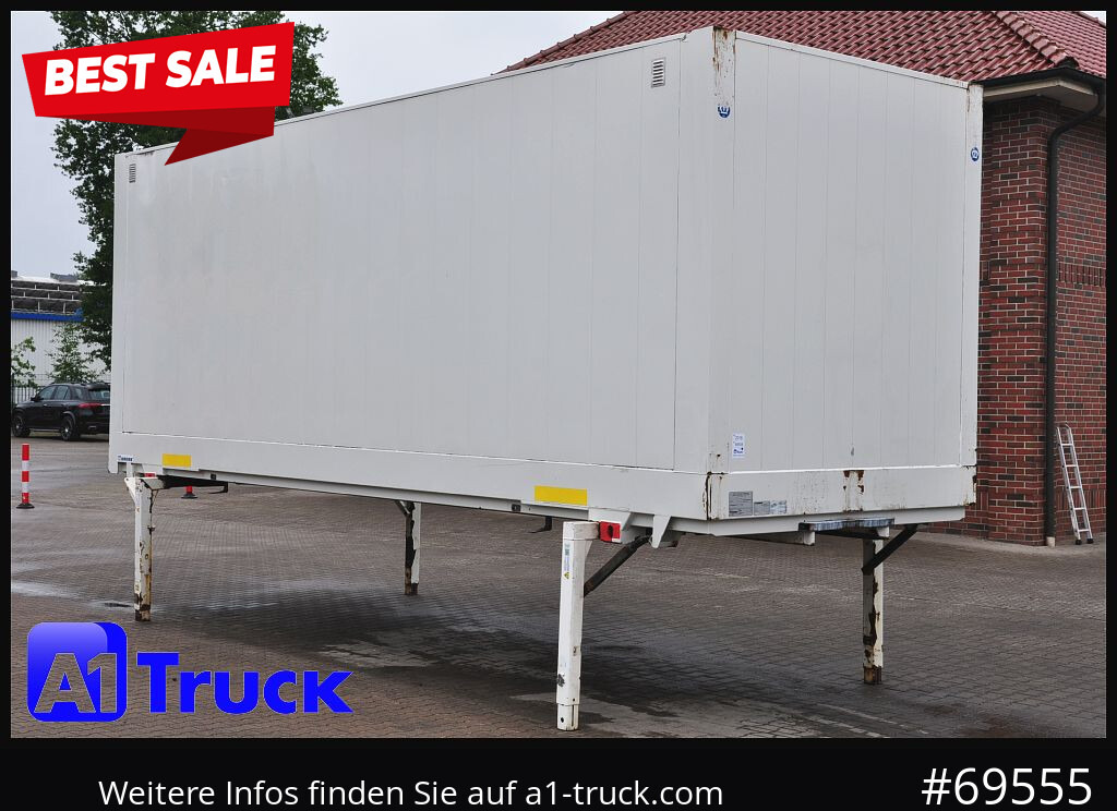 KRONE Wechselbrücke BDF 7,45 Koffer, 2750mm h. 20 x vorhanden - بصندوق مغلق: صور 1 KRONE Wechselbrücke BDF 7,45 Koffer, 2750mm h. 20 x vorhanden - بصندوق مغلق: صور 1