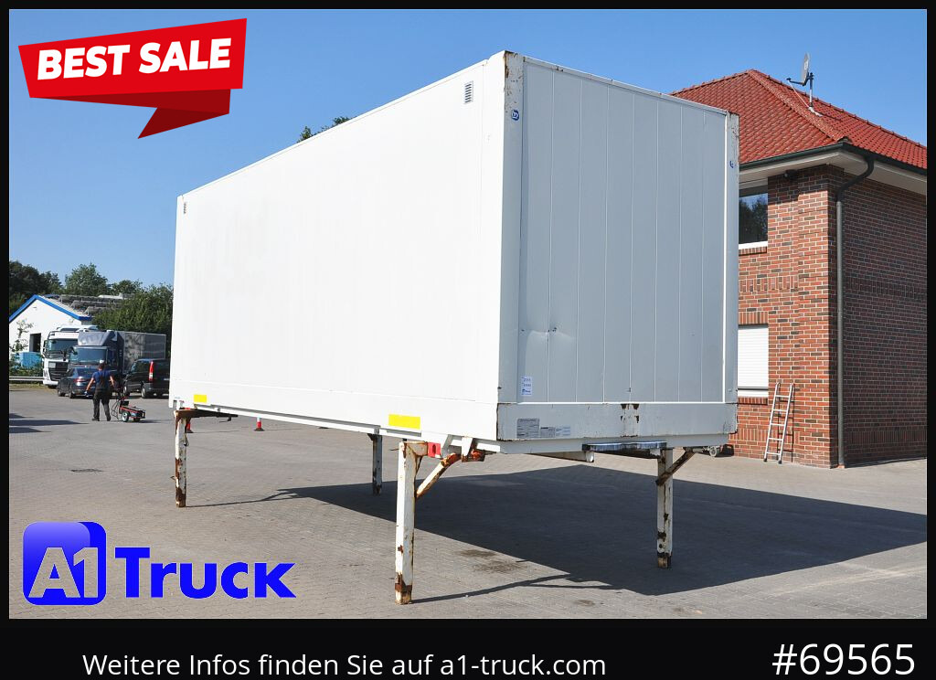 KRONE Wechselbrücke BDF 7,45 Koffer, Textil 2750mm innen, 20 x vorhanden - بصندوق مغلق: صور 1 KRONE Wechselbrücke BDF 7,45 Koffer, Textil 2750mm innen, 20 x vorhanden - بصندوق مغلق: صور 1