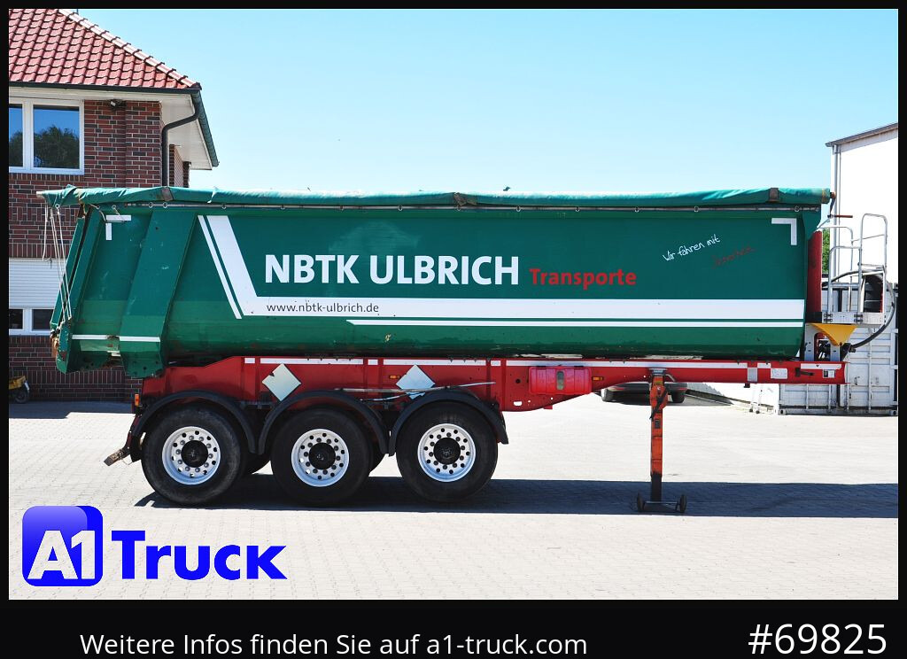 قلابة نصف مقطورة LANGENDORF SKS-HS 24-30, 26m³, Stahl Lift, Alufelgen,: صور 7