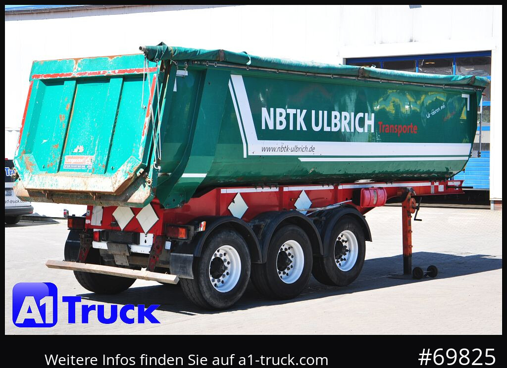 قلابة نصف مقطورة LANGENDORF SKS-HS 24-30, 26m³, Stahl Lift, Alufelgen,: صور 8