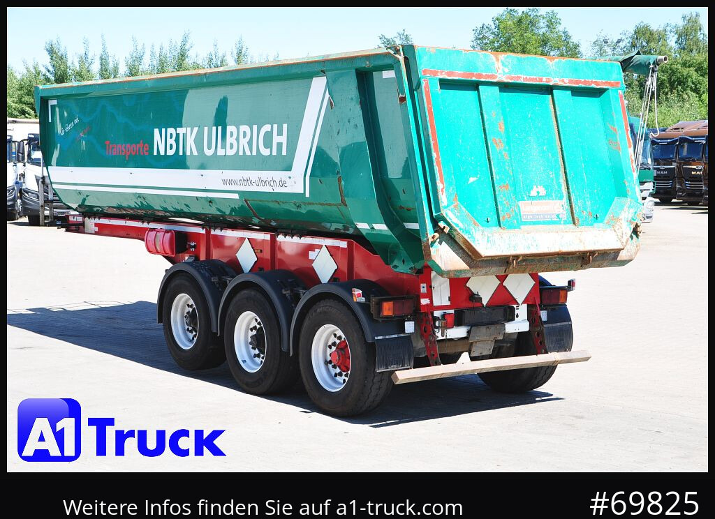 قلابة نصف مقطورة LANGENDORF SKS-HS 24-30, 26m³, Stahl Lift, Alufelgen,: صور 10