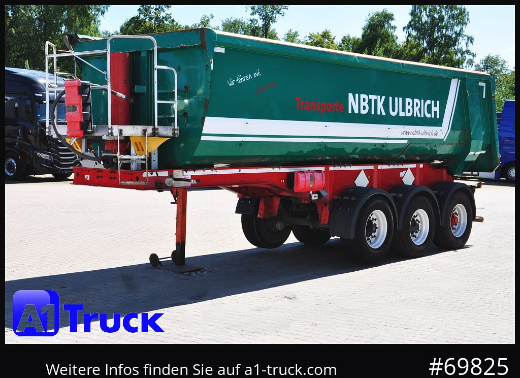 قلابة نصف مقطورة LANGENDORF SKS-HS 24-30, 26m³, Stahl Lift, Alufelgen,: صور 12