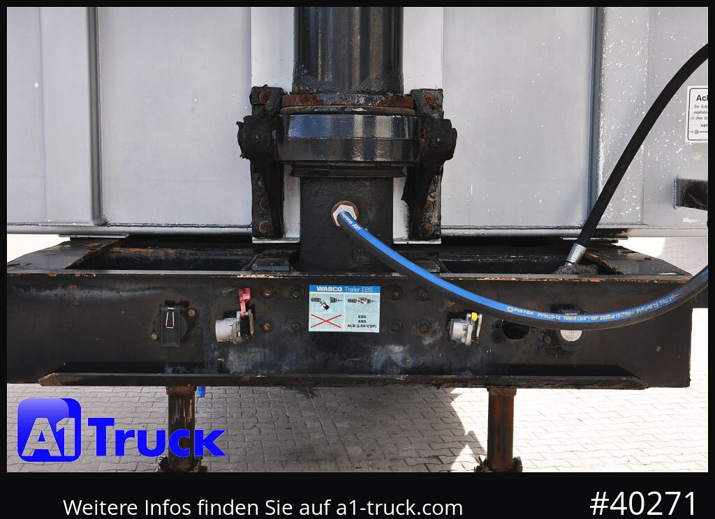 MAFA Alu-Kippmulde, 50m³, Liftachse, Getreiderschieber, - قلابة نصف مقطورة: صور 4 MAFA Alu-Kippmulde, 50m³, Liftachse, Getreiderschieber, - قلابة نصف مقطورة: صور 4