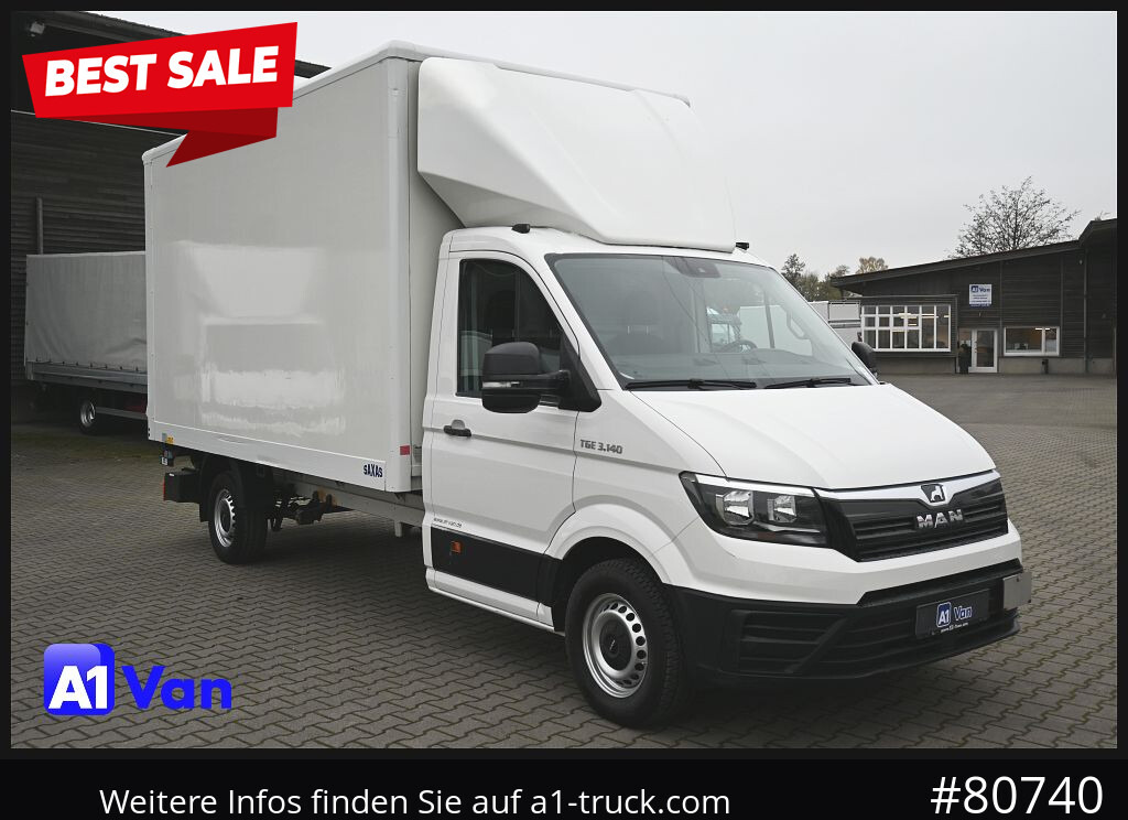 MAN TGE 3.140 Koffer, LBW, RFK, Sitzheizung, Klima - الشاحنات الصغيرة صندوق مغلق: صور 1 MAN TGE 3.140 Koffer, LBW, RFK, Sitzheizung, Klima - الشاحنات الصغيرة صندوق مغلق: صور 1