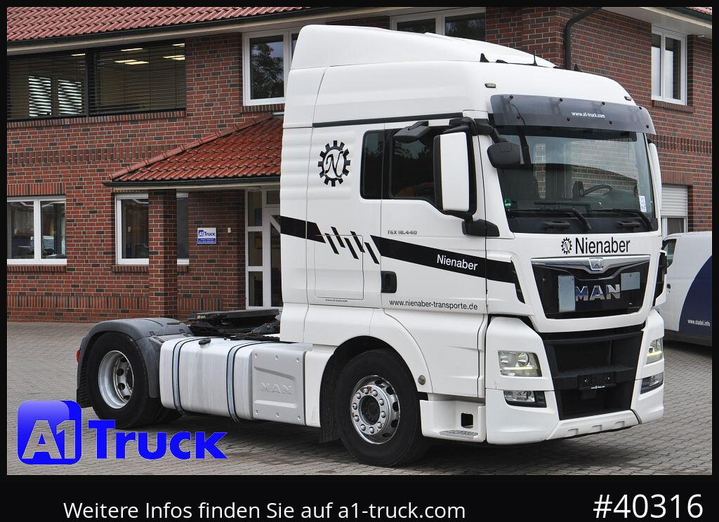 MAN TGX 18,440 XLX Intarder, Hydraulik, ACC - شاحنة جرار: صور 1 MAN TGX 18,440 XLX Intarder, Hydraulik, ACC - شاحنة جرار: صور 1