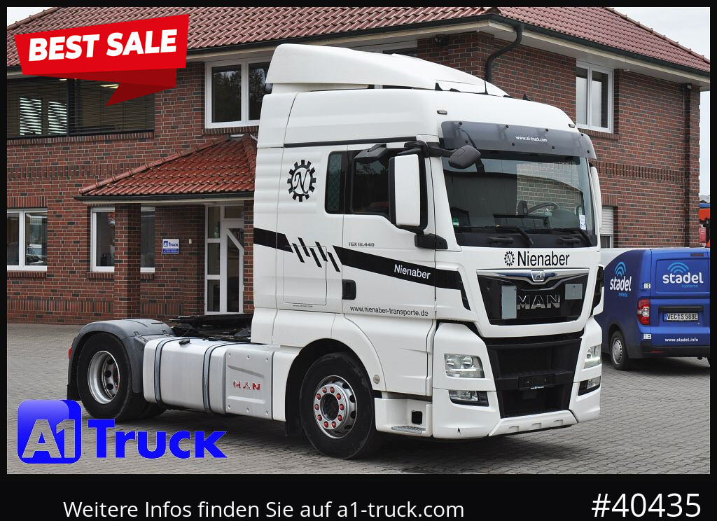 MAN TGX 18,440 XLX Intarder, Hydraulik, Navi ACC - شاحنة جرار: صور 1 MAN TGX 18,440 XLX Intarder, Hydraulik, Navi ACC - شاحنة جرار: صور 1