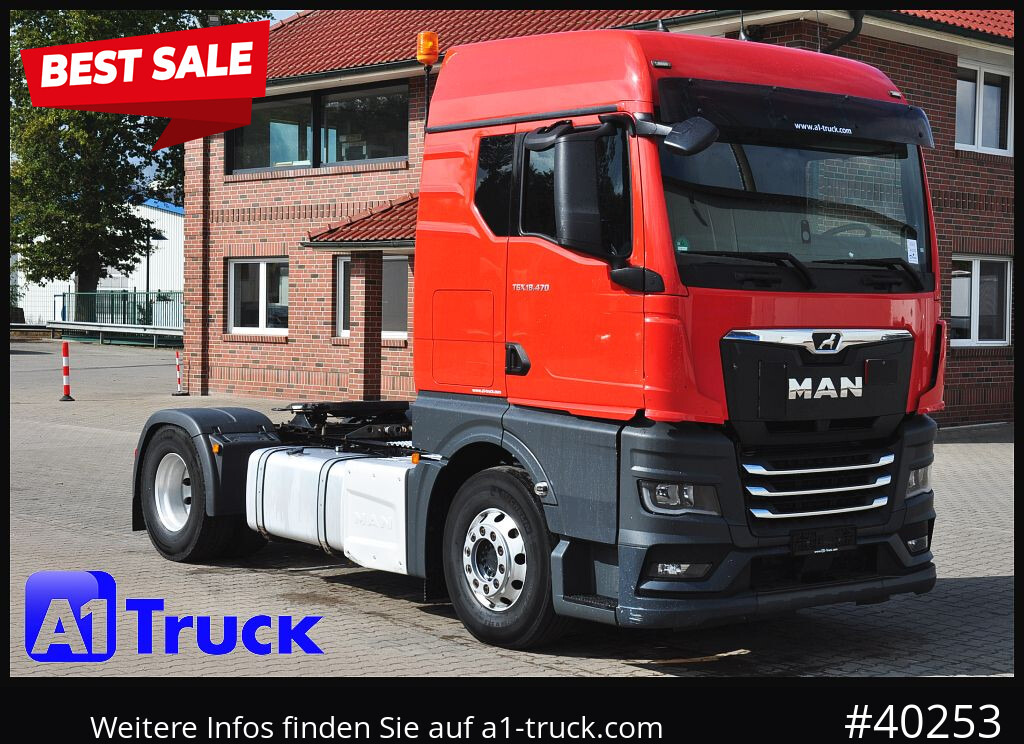 MAN TGX 18.470 GM Hydraulik, Intarder Navi Standklima, - شاحنة جرار: صور 1 MAN TGX 18.470 GM Hydraulik, Intarder Navi Standklima, - شاحنة جرار: صور 1