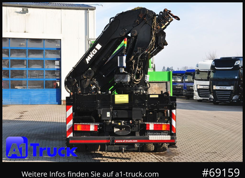 MERCEDES-BENZ Actros 1844 MP3, Kran MKG 291 HP 5+3 Funk, TÜV 06/2026 - شاحنة كرين: صور 3 MERCEDES-BENZ Actros 1844 MP3, Kran MKG 291 HP 5+3 Funk, TÜV 06/2026 - شاحنة كرين: صور 3