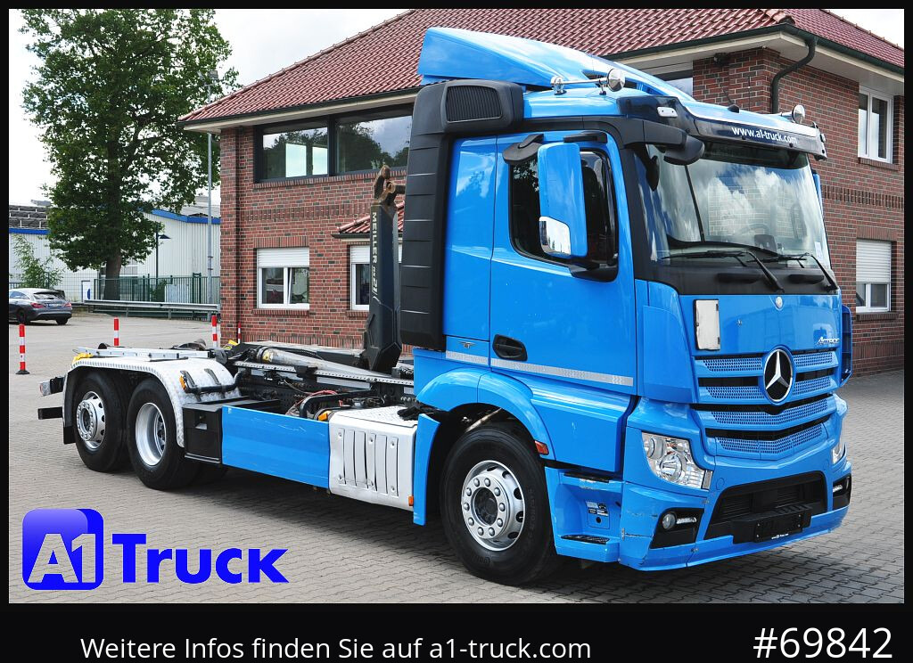 MERCEDES-BENZ Actros 2645, , Meiller RS21.65 Lift-Lenkachse, - شاحنة ذات الخطاف: صور 1 MERCEDES-BENZ Actros 2645, , Meiller RS21.65 Lift-Lenkachse, - شاحنة ذات الخطاف: صور 1