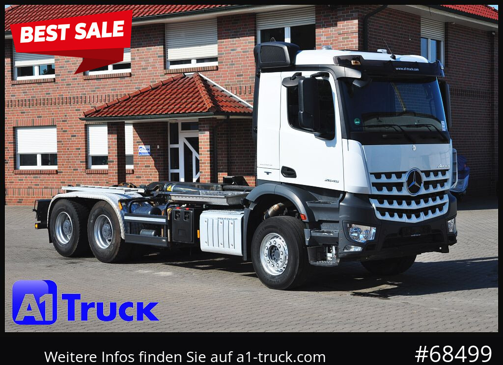 MERCEDES-BENZ Arocs 2645 BL, Meiller, 6x4, Funk, - شاحنة ذات الخطاف: صور 1 MERCEDES-BENZ Arocs 2645 BL, Meiller, 6x4, Funk, - شاحنة ذات الخطاف: صور 1