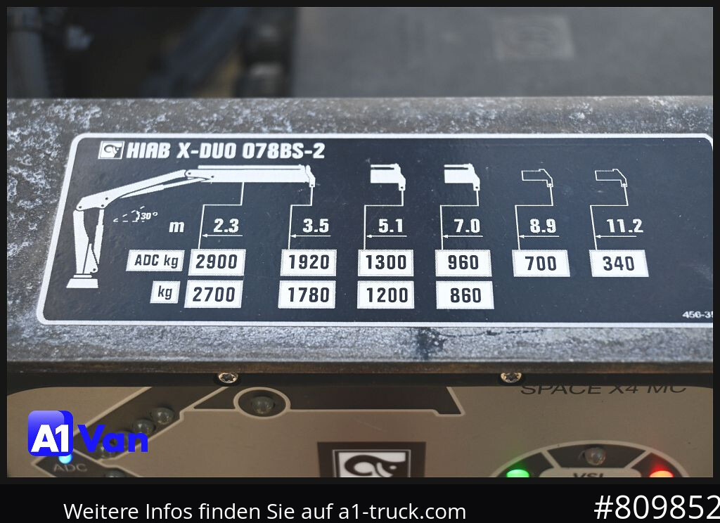 MERCEDES-BENZ Atego 816 Kipper Kran, Hiab, AHK, Klima - قلابات: صور 3 MERCEDES-BENZ Atego 816 Kipper Kran, Hiab, AHK, Klima - قلابات: صور 3