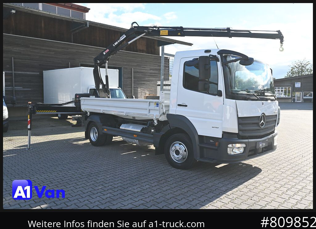 MERCEDES-BENZ Atego 816 Kipper Kran, Hiab, AHK, Klima - قلابات: صور 1 MERCEDES-BENZ Atego 816 Kipper Kran, Hiab, AHK, Klima - قلابات: صور 1