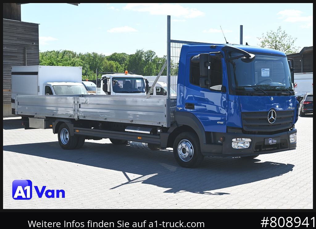MERCEDES-BENZ Atego 816 Pritsche, 7 Meter lang , Automatik - شاحنات مسطحة: صور 1 MERCEDES-BENZ Atego 816 Pritsche, 7 Meter lang , Automatik - شاحنات مسطحة: صور 1