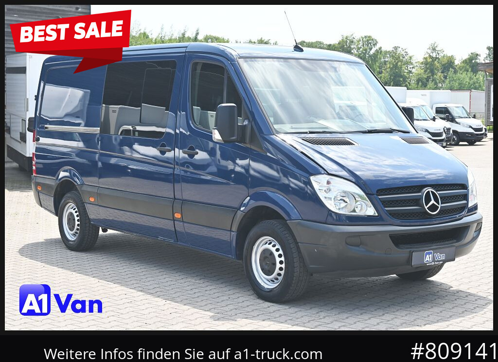 MERCEDES-BENZ Sprinter 313 CDI Kasten, Klima, - فان, الشاحنات الصغيرة كابينة مزدوجة: صور 1 MERCEDES-BENZ Sprinter 313 CDI Kasten, Klima, - فان, الشاحنات الصغيرة كابينة مزدوجة: صور 1