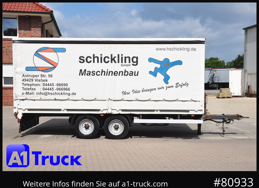 مقطورة ستارة MUELLER-MITTELTAL Müller-Mitteltal EAL- TA- P Pritsche Plane: صور 7