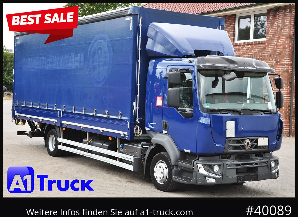 RENAULT D 240, 4x2, Ladebordwand, LBW, guter Zustand - شاحنة ستارة: صور 1 RENAULT D 240, 4x2, Ladebordwand, LBW, guter Zustand - شاحنة ستارة: صور 1