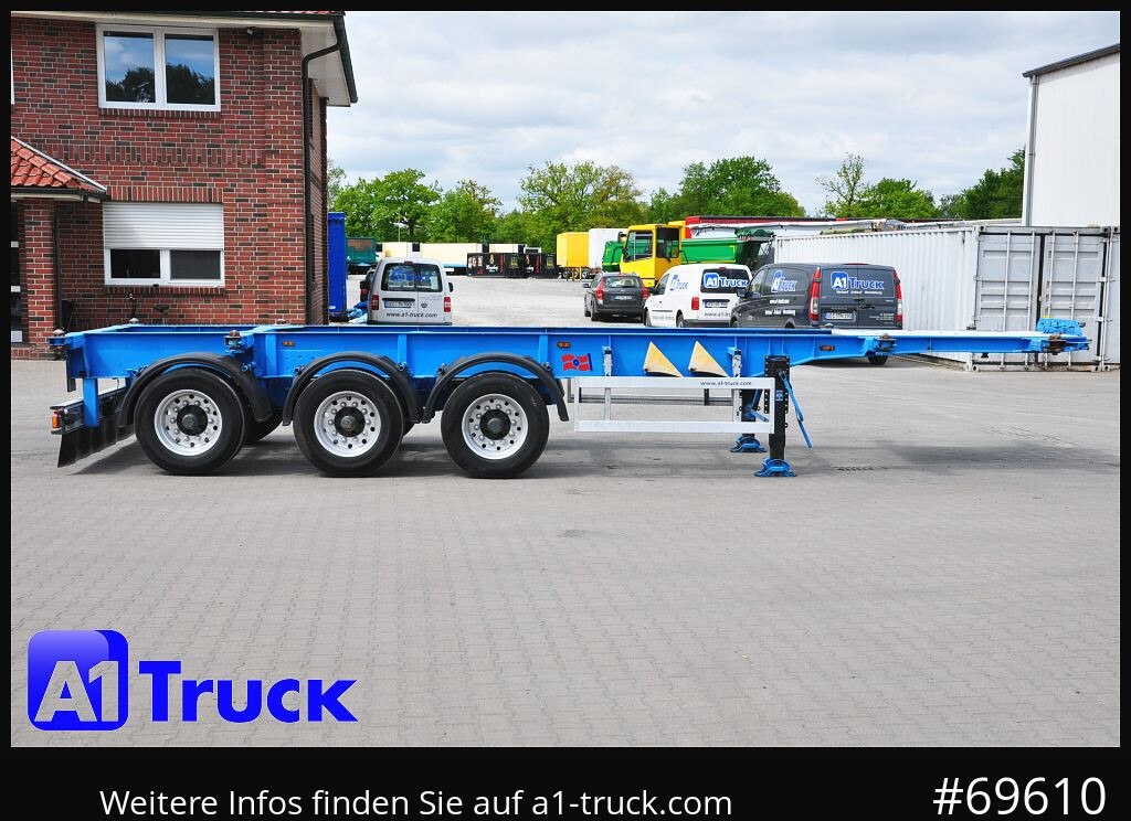 شاحنات الحاويات/ جسم علوي قابل للتغيير نصف مقطورة ROHR ADR, Alufelgen, Alurahmen 20- 30 Fuss Container: صور 10