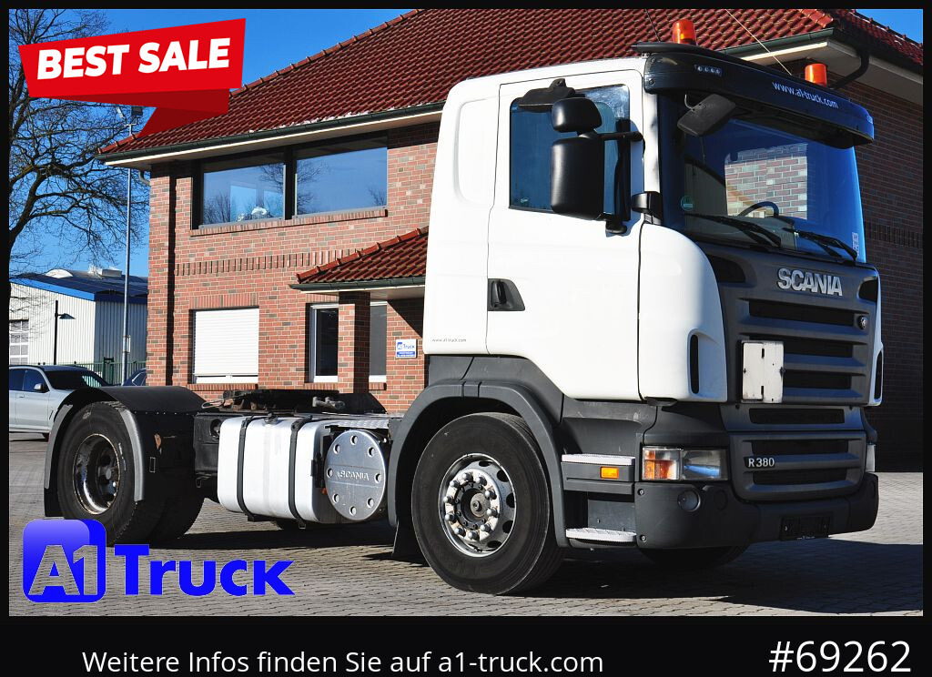 SCANIA R 380 LA 4X2, Euro5, Kipphydraulik, Klima, - شاحنة جرار: صور 1 SCANIA R 380 LA 4X2, Euro5, Kipphydraulik, Klima, - شاحنة جرار: صور 1