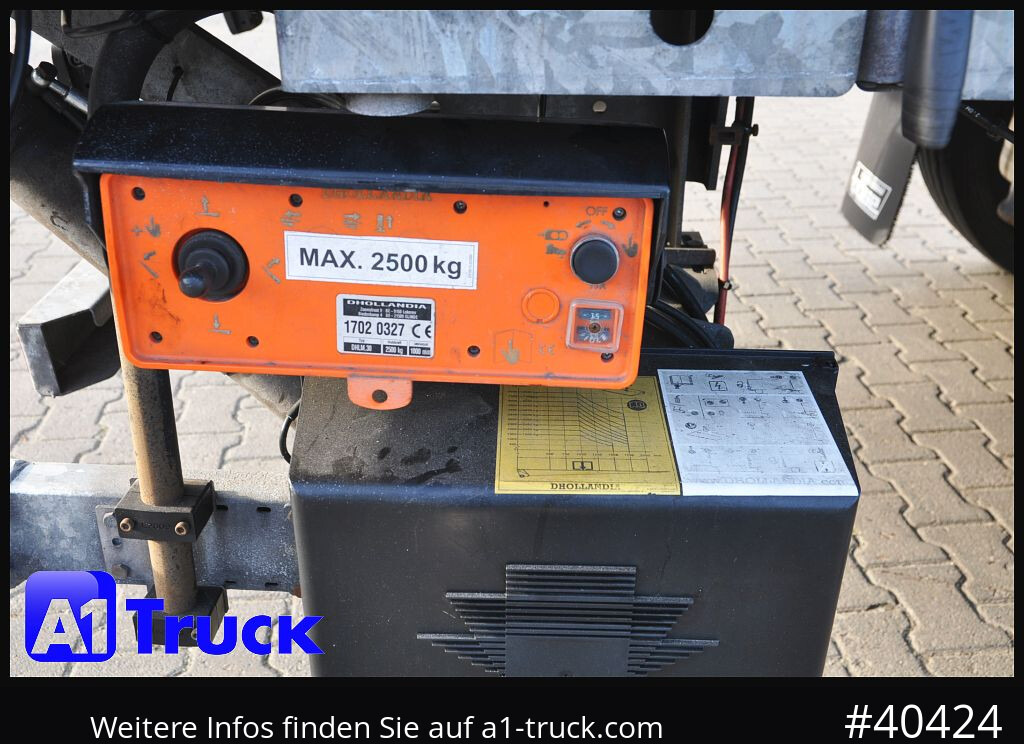 الخيمة نصف مقطورة SCHMITZ Getränke, Lenkachse, LBW, Ladebordwand, kurzer Aufbau: صور 15