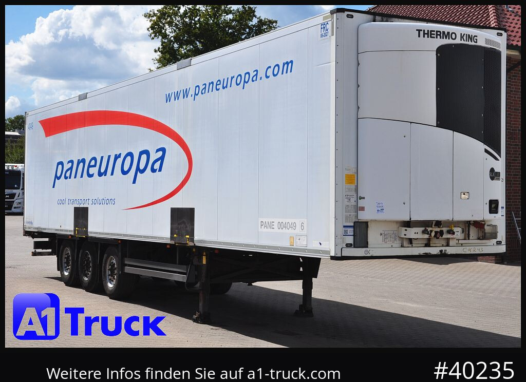 SCHMITZ Rohrbahnen Fleisch, Meat, 4079 Stunden, TK SLX 400 - مبردة نصف مقطورة: صور 1 SCHMITZ Rohrbahnen Fleisch, Meat, 4079 Stunden, TK SLX 400 - مبردة نصف مقطورة: صور 1