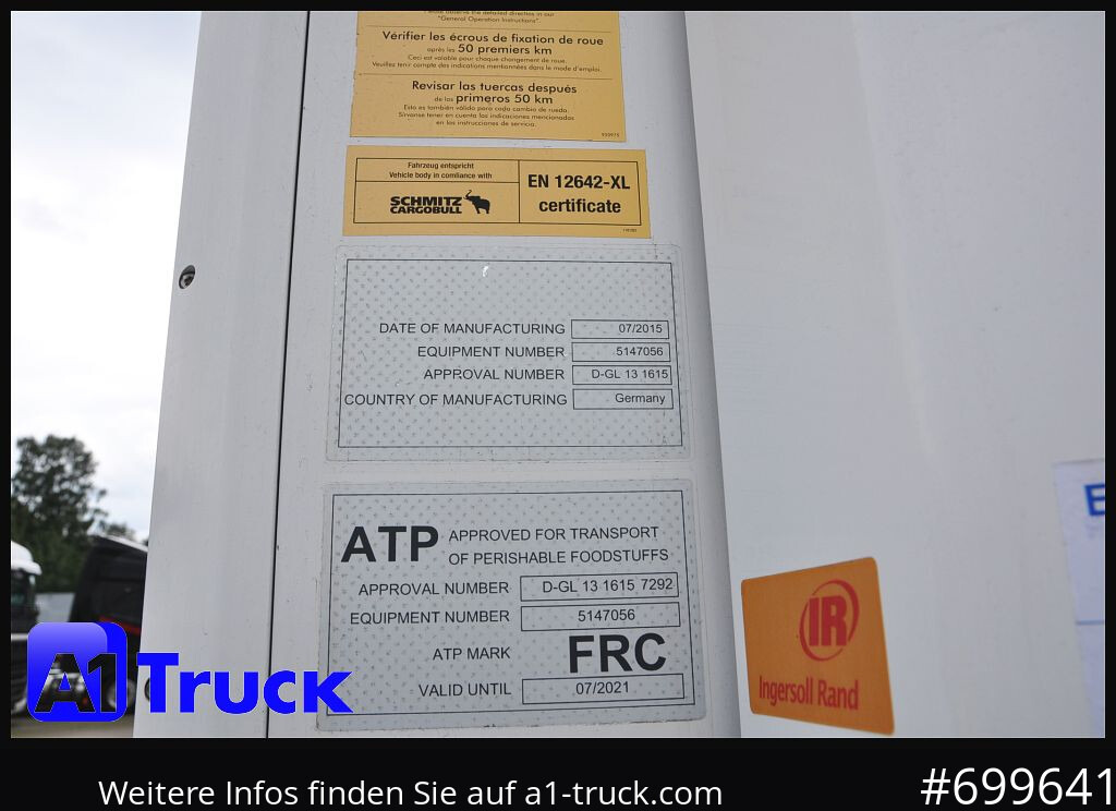 SCHMITZ SCB FP 60, SLXe 300 Doppelstock 4473 BStd. - مبردة نصف مقطورة: صور 3 SCHMITZ SCB FP 60, SLXe 300 Doppelstock 4473 BStd. - مبردة نصف مقطورة: صور 3