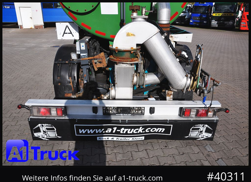 SCHWARTE JANSKY Kumm TA 30/3, 30m³, Gülle, Gärreste, Lenkachse - نصف مقطورة صهريج: صور 2 SCHWARTE JANSKY Kumm TA 30/3, 30m³, Gülle, Gärreste, Lenkachse - نصف مقطورة صهريج: صور 2