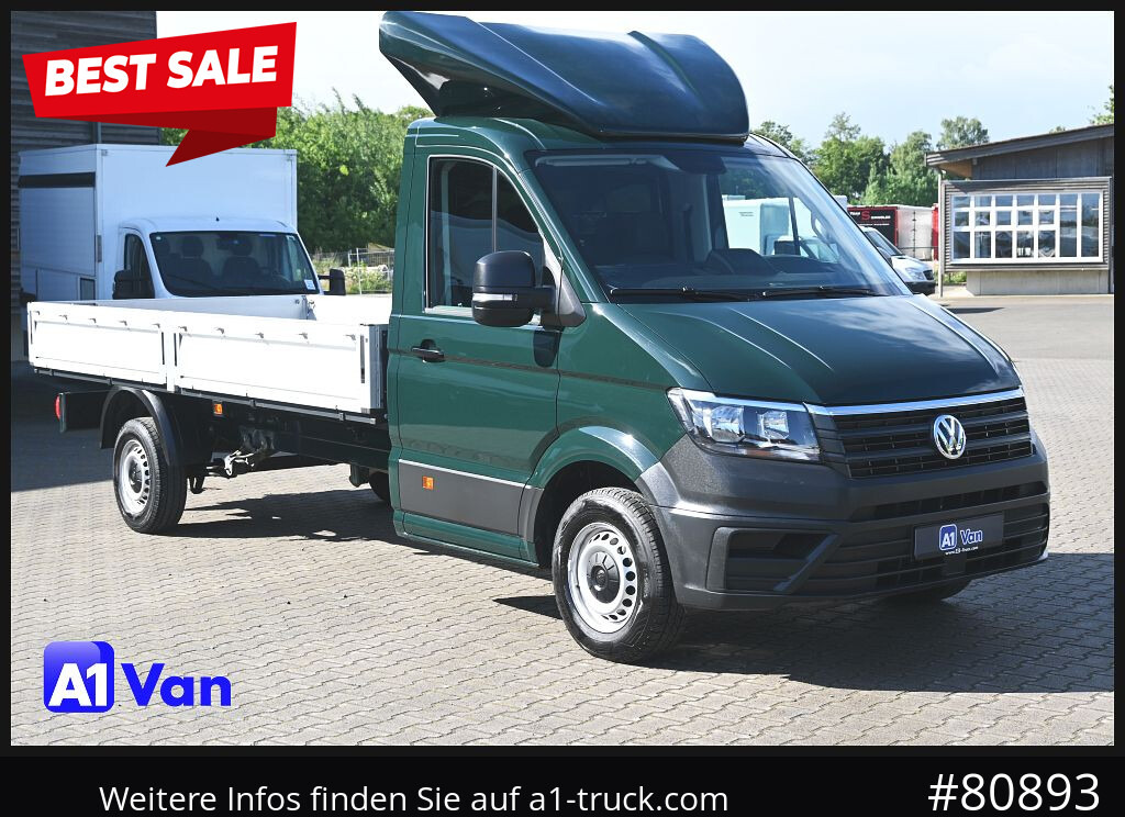 VOLKSWAGEN Crafter 35 Pritsche Maxi, Klima, AHK, - الشاحنات الصغيرة المسطحة: صور 1 VOLKSWAGEN Crafter 35 Pritsche Maxi, Klima, AHK, - الشاحنات الصغيرة المسطحة: صور 1