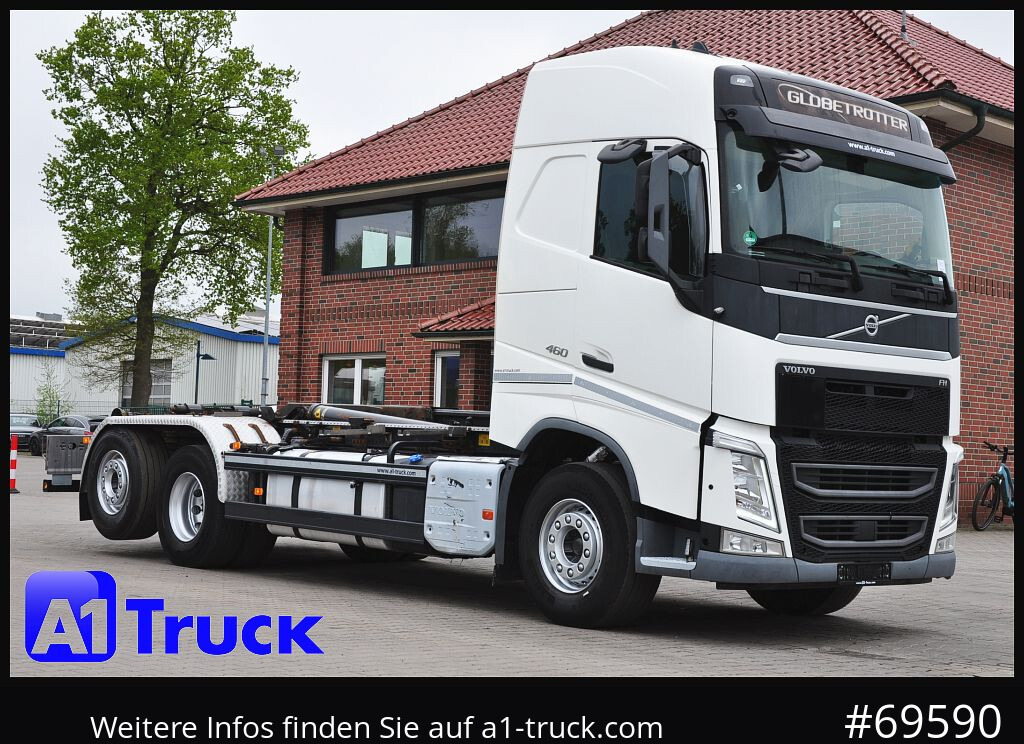 VOLVO FH 460, Meiller RS21.70 Funk Lenkachse Standklima, - شاحنة ذات الخطاف: صور 1 VOLVO FH 460, Meiller RS21.70 Funk Lenkachse Standklima, - شاحنة ذات الخطاف: صور 1