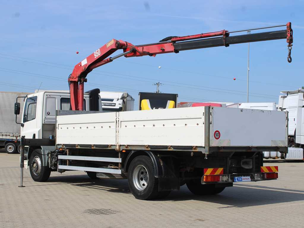 DAF CF 240, HYDRAULIC ARM HMF 953 K2, PNEU 80% - شاحنات مسطحة, شاحنة كرين: صور 5 DAF CF 240, HYDRAULIC ARM HMF 953 K2, PNEU 80% - شاحنات مسطحة, شاحنة كرين: صور 5