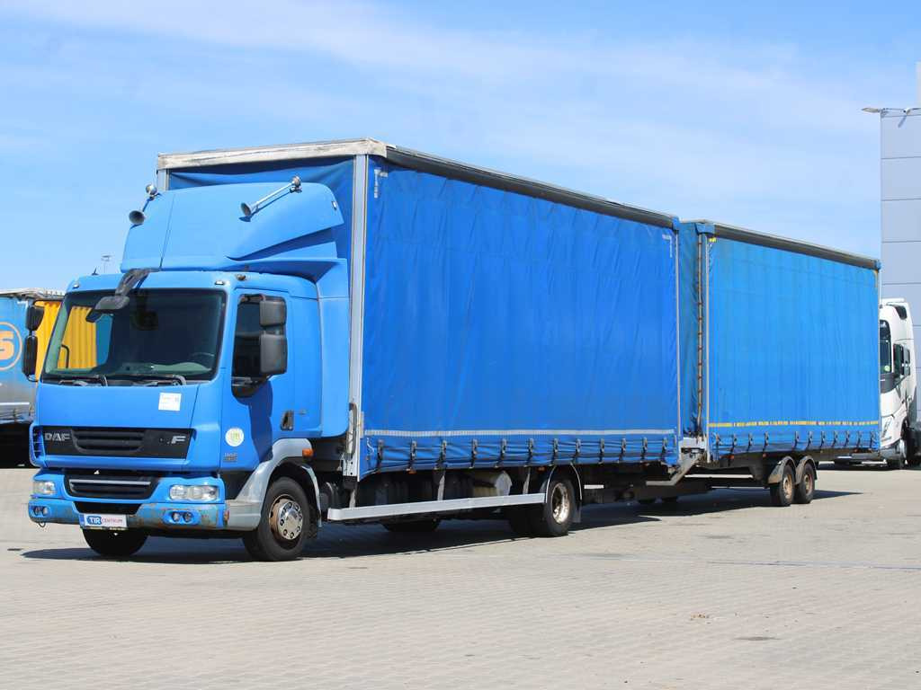 DAF FA LF 45, EURO 5, TYRES 80% + AGADOS TRAILER - شاحنة ستارة: صور 1 DAF FA LF 45, EURO 5, TYRES 80% + AGADOS TRAILER - شاحنة ستارة: صور 1