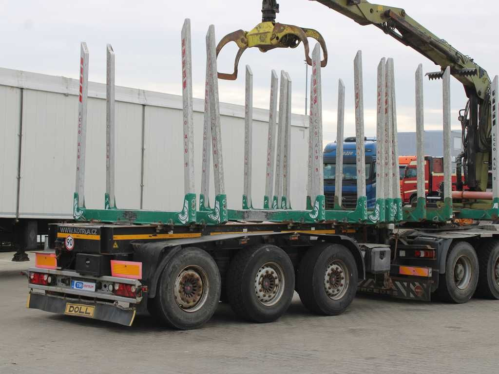 DOLL H3S-14H9, SAF, 2X LIFTING AXLE, EXPANDABLE - نصف مقطورة اخشاب: صور 3 DOLL H3S-14H9, SAF, 2X LIFTING AXLE, EXPANDABLE - نصف مقطورة اخشاب: صور 3