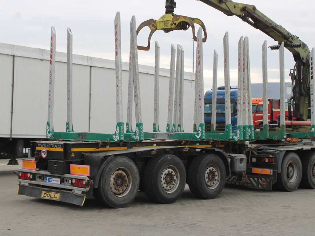 DOLL H3S-14H9, SAF AXLES, 2X LIFT AXLE, EXTENSION - نصف مقطورة اخشاب: صور 4 DOLL H3S-14H9, SAF AXLES, 2X LIFT AXLE, EXTENSION - نصف مقطورة اخشاب: صور 4
