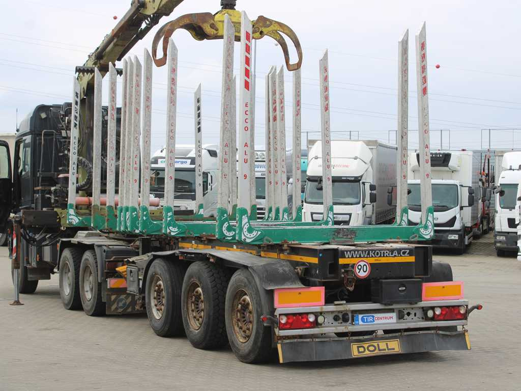 DOLL H3S-14H9, SAF AXLES, 2X LIFT AXLE, EXTENSION - نصف مقطورة اخشاب: صور 5 DOLL H3S-14H9, SAF AXLES, 2X LIFT AXLE, EXTENSION - نصف مقطورة اخشاب: صور 5