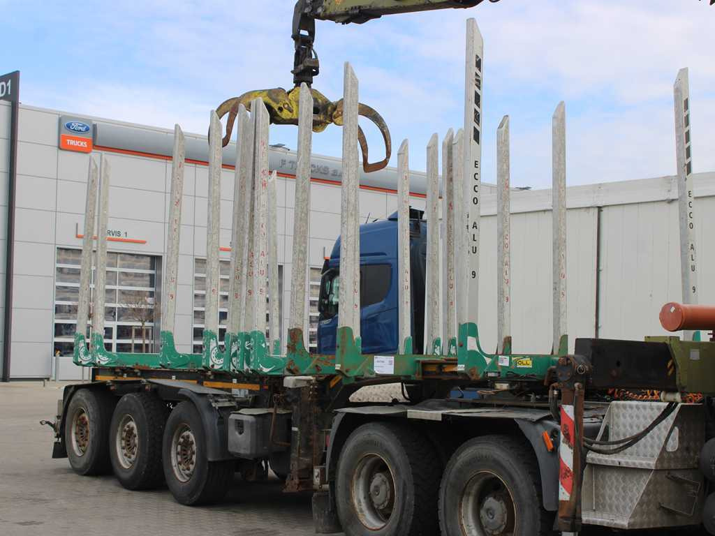 DOLL H3S-14H9, SAF AXLES, 2X LIFT AXLE, EXTENSION - نصف مقطورة اخشاب: صور 3 DOLL H3S-14H9, SAF AXLES, 2X LIFT AXLE, EXTENSION - نصف مقطورة اخشاب: صور 3