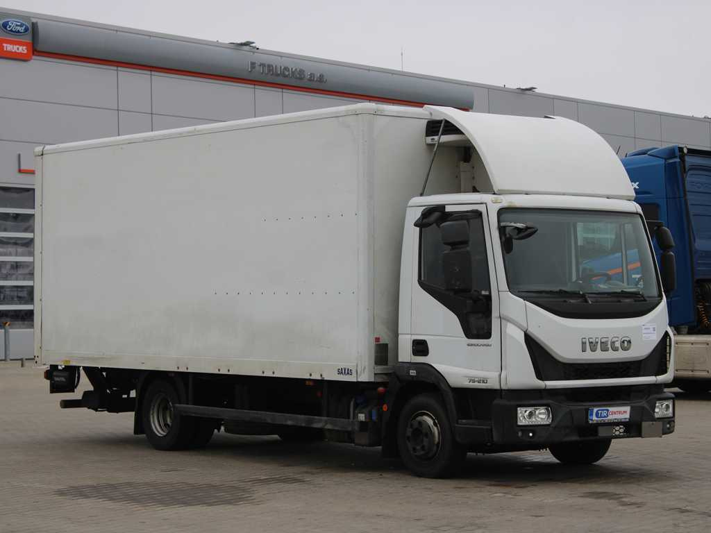 Iveco EUROCARGO 75-210, EURO 6, HYDRAULIC FRONT, CARRIER, TIRE 80% - مبردة شاحنة: صور 3 Iveco EUROCARGO 75-210, EURO 6, HYDRAULIC FRONT, CARRIER, TIRE 80% - مبردة شاحنة: صور 3