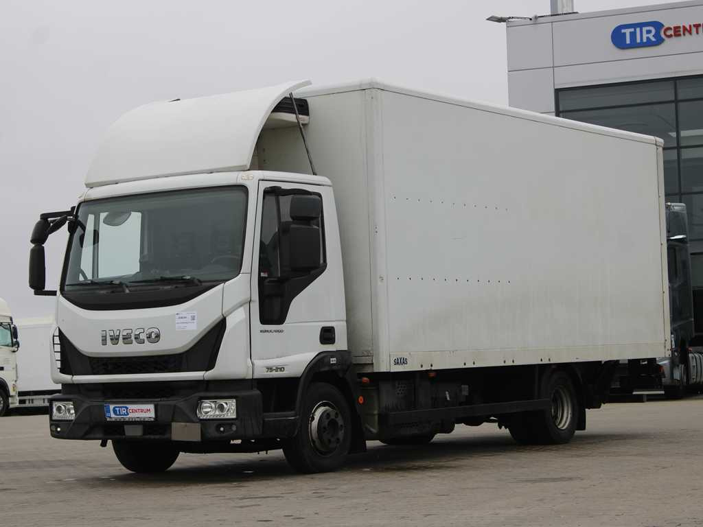 Iveco EUROCARGO 75-210, EURO 6, HYDRAULIC FRONT, CARRIER, TIRE 80% - مبردة شاحنة: صور 1 Iveco EUROCARGO 75-210, EURO 6, HYDRAULIC FRONT, CARRIER, TIRE 80% - مبردة شاحنة: صور 1