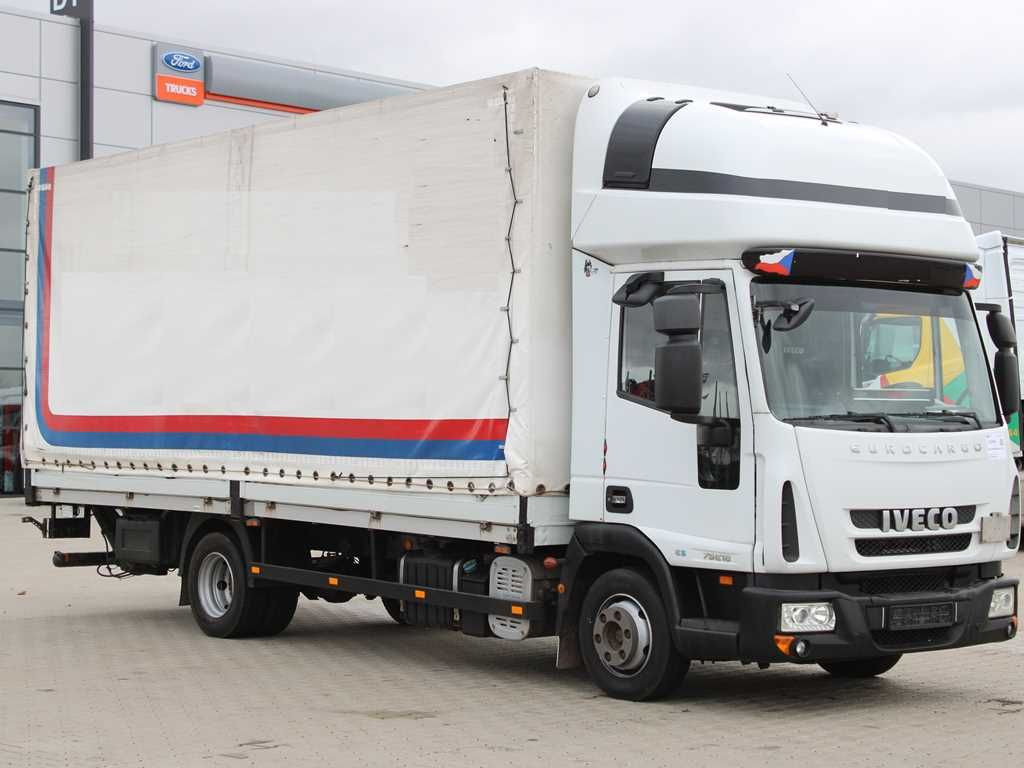 Iveco EUROCARGO 75E18, TAIL LIFT, SLEEPING CABIN - الشاحنات الصغيرة ستائر: صور 2 Iveco EUROCARGO 75E18, TAIL LIFT, SLEEPING CABIN - الشاحنات الصغيرة ستائر: صور 2