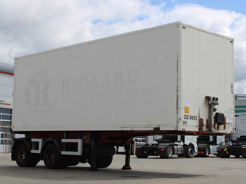 KEL-BERG E36S2, AXLES 10t, EXPANDABLE, SAF AXLES - بصندوق مغلق نصف مقطورة: صور 3 KEL-BERG E36S2, AXLES 10t, EXPANDABLE, SAF AXLES - بصندوق مغلق نصف مقطورة: صور 3
