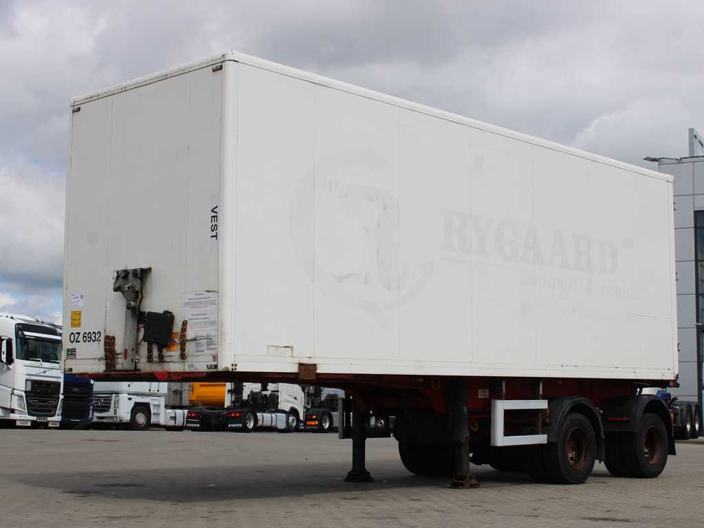 KEL-BERG E36S2, AXLES 10t, EXPANDABLE, SAF AXLES - بصندوق مغلق نصف مقطورة: صور 1 KEL-BERG E36S2, AXLES 10t, EXPANDABLE, SAF AXLES - بصندوق مغلق نصف مقطورة: صور 1