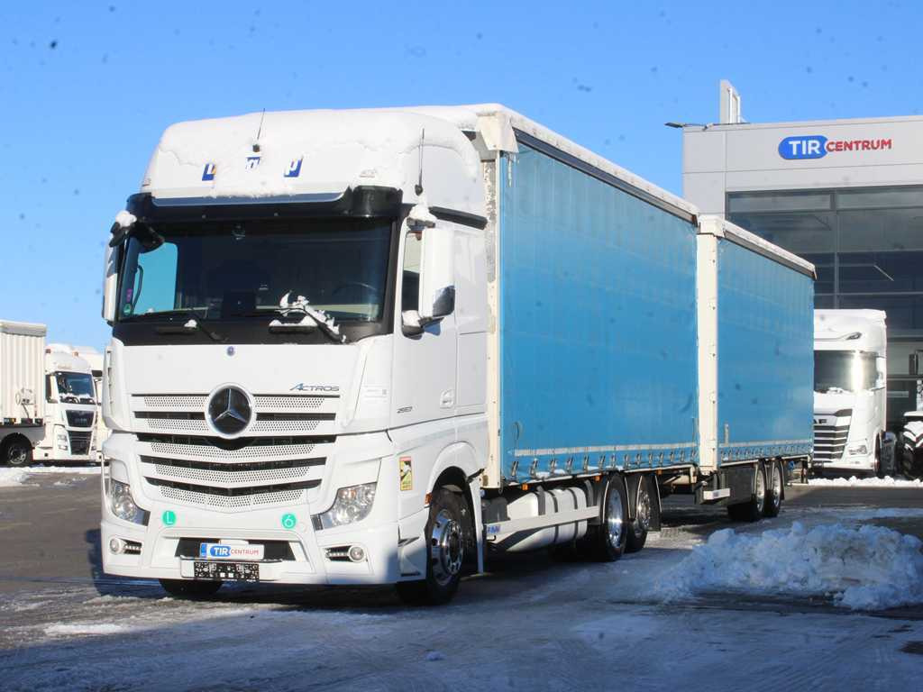 Mercedes-Benz ACTROS 2553, EURO 6, 6X2, AIR SUSPENSION, DRIVE-THROUGH + PANAV - شاحنة ستارة: صور 1 Mercedes-Benz ACTROS 2553, EURO 6, 6X2, AIR SUSPENSION, DRIVE-THROUGH + PANAV - شاحنة ستارة: صور 1