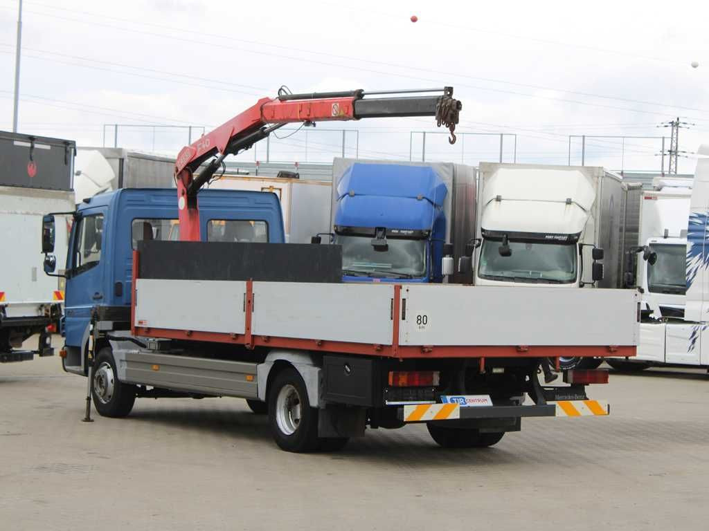 Mercedes-Benz ATEGO 1018, EURO 3, CRANE FASSI F40A.21 - شاحنات مسطحة, شاحنة كرين: صور 4 Mercedes-Benz ATEGO 1018, EURO 3, CRANE FASSI F40A.21 - شاحنات مسطحة, شاحنة كرين: صور 4