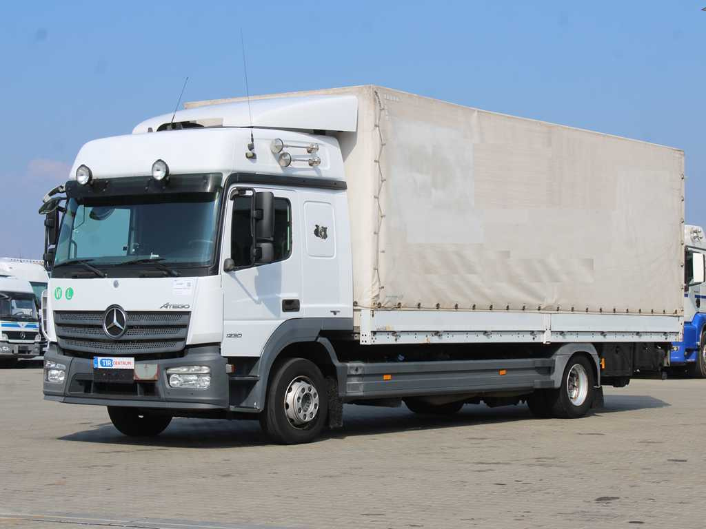 Mercedes-Benz ATEGO 1230, EURO 6, HYDRAULIC FRONT, SIDES - شاحنة ستارة: صور 1 Mercedes-Benz ATEGO 1230, EURO 6, HYDRAULIC FRONT, SIDES - شاحنة ستارة: صور 1