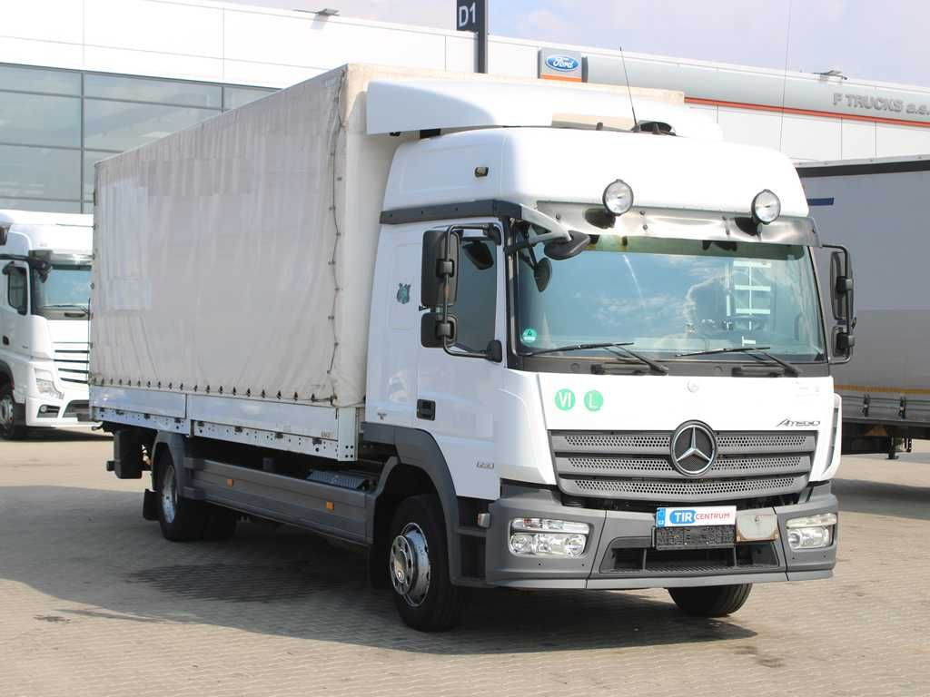 Mercedes-Benz ATEGO 1230, EURO 6, TAIL LIFT, SIDEWALLS - شاحنة ستارة: صور 2 Mercedes-Benz ATEGO 1230, EURO 6, TAIL LIFT, SIDEWALLS - شاحنة ستارة: صور 2