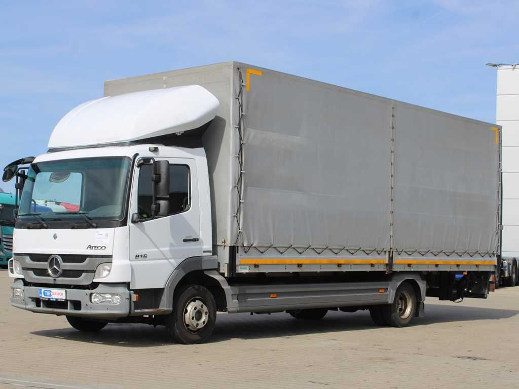 Mercedes-Benz ATEGO 816, EURO 5, TAIL LIFT, SIDEWALLS - الشاحنات الصغيرة ستائر: صور 1 Mercedes-Benz ATEGO 816, EURO 5, TAIL LIFT, SIDEWALLS - الشاحنات الصغيرة ستائر: صور 1